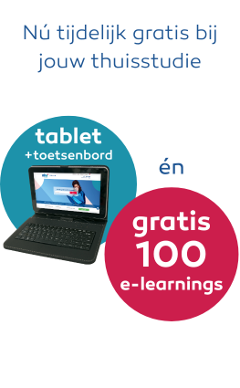Gratis Tablet incl. toetsenbord bij inschrijving