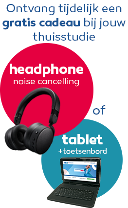 Gratis Tablet incl. toetsenbord bij inschrijving